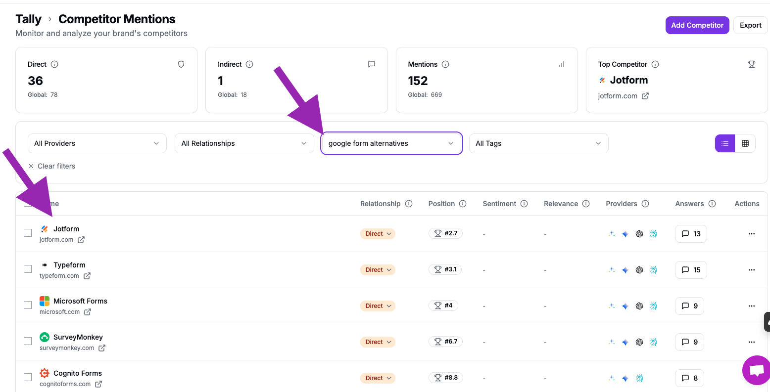 Google Forms alternative opportunity